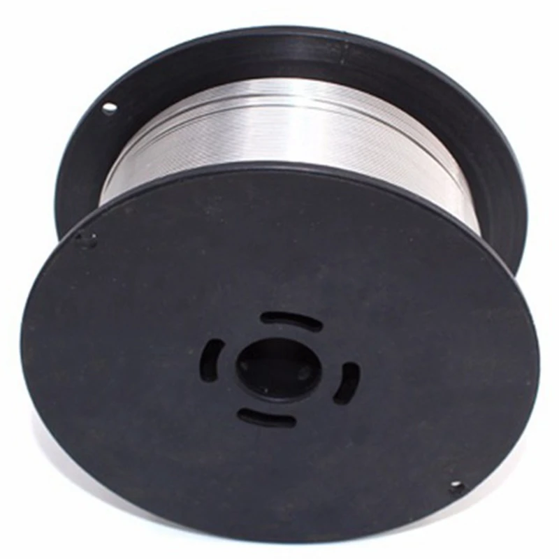 Aço inoxidável Gasless Mig solda fios, Solid Cored acessórios para equipamentos químicos, Dia, E71T-1C, 500G, 1.0mm