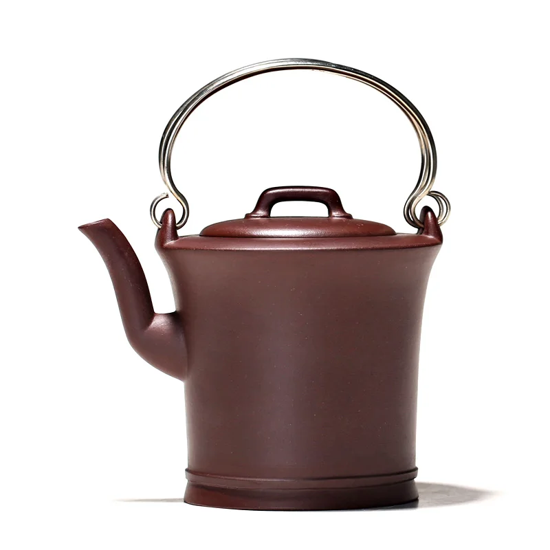 ★Yixing monohydrate hall are recommended pure manual old childish girder purple clay pot of tea 200 ml