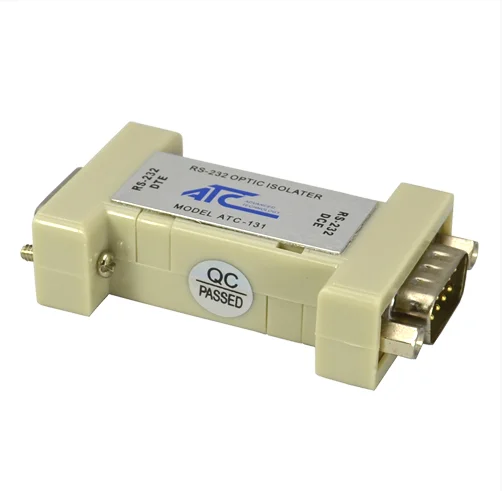 Adaptador de ATC-131 RS232 a 232, convertidor fotoeléctrico en serie, equipo de monitoreo, accesorios de tráfico de seguridad, aislador de RS-232