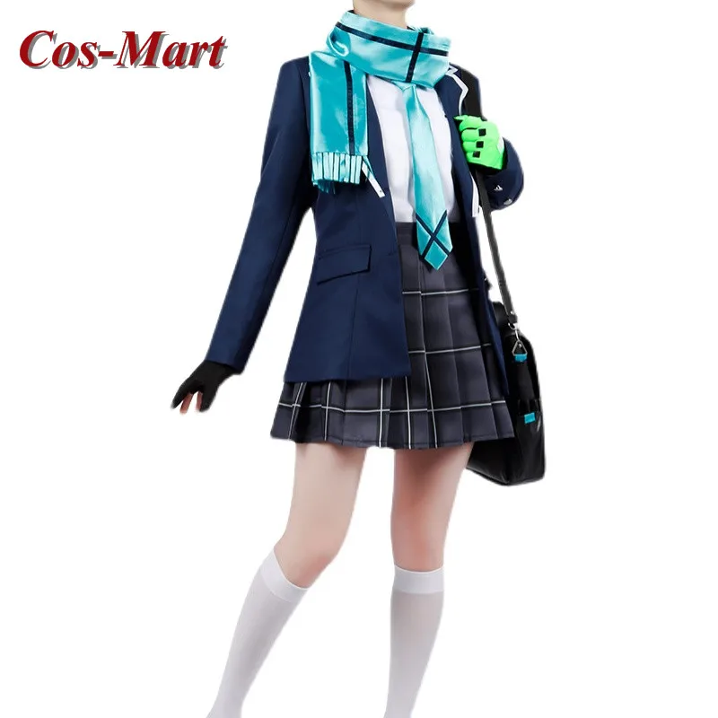 Cos-Mart Game Blue Archive Abydos Cosplay Costume Daily Wear School Uniform Activity Role Play Clothing High-End Custom-Make view 6