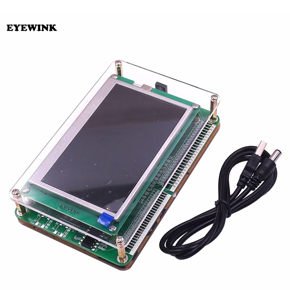 1S-24S Lithium Battery Pack Single Cell Measurement Series String Voltage Measuring Instrument Identify Tester Li-ion Lifepo4