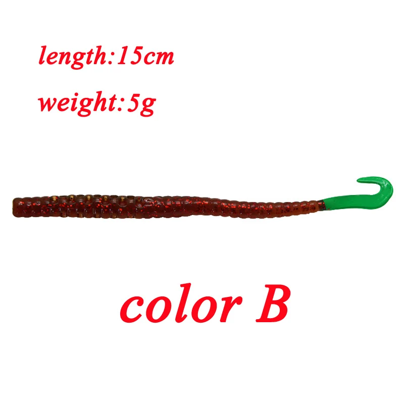 POETRYYI Swimbait – Señuelo blando para lubina y lucio, 15cm - imagen 2