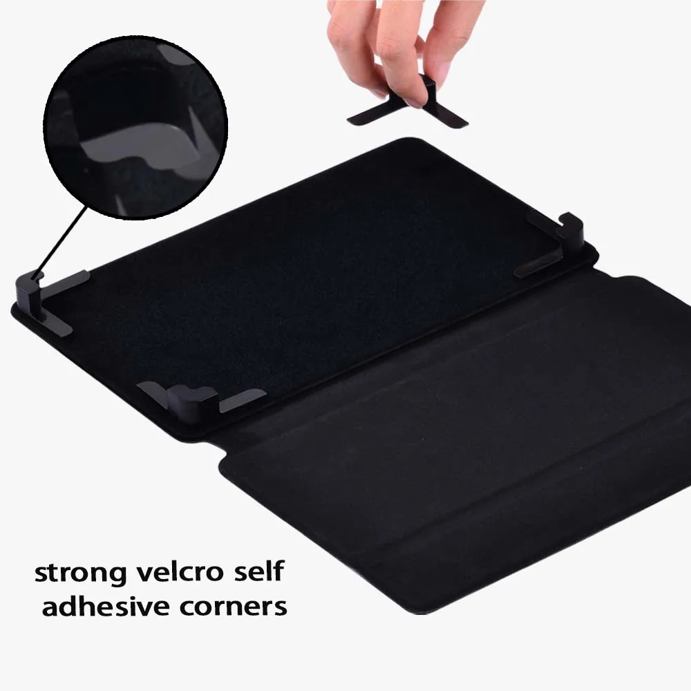 Tablet Case for Samsung Galaxy Tab S 2/3/4/5/6/7 Anti-Dust Tablet Cover Leather Folding Stand Case + Free Stylus