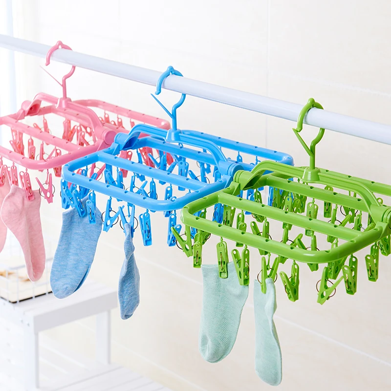 Creative household appliances practical lazy daily necessities small department store goods drying God clothes hanger