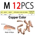12 piezas de cobre M