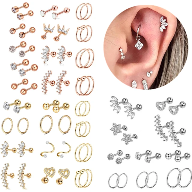 Cartilage piercing set store