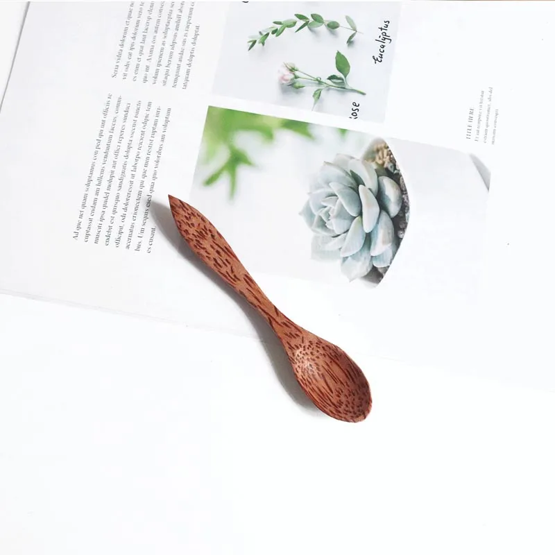 1pcs Natural Coconut Bowl Spoon set shell 12-15cm salad Noodle Rice fruit snacks wooden Tableware restaurant kitchen