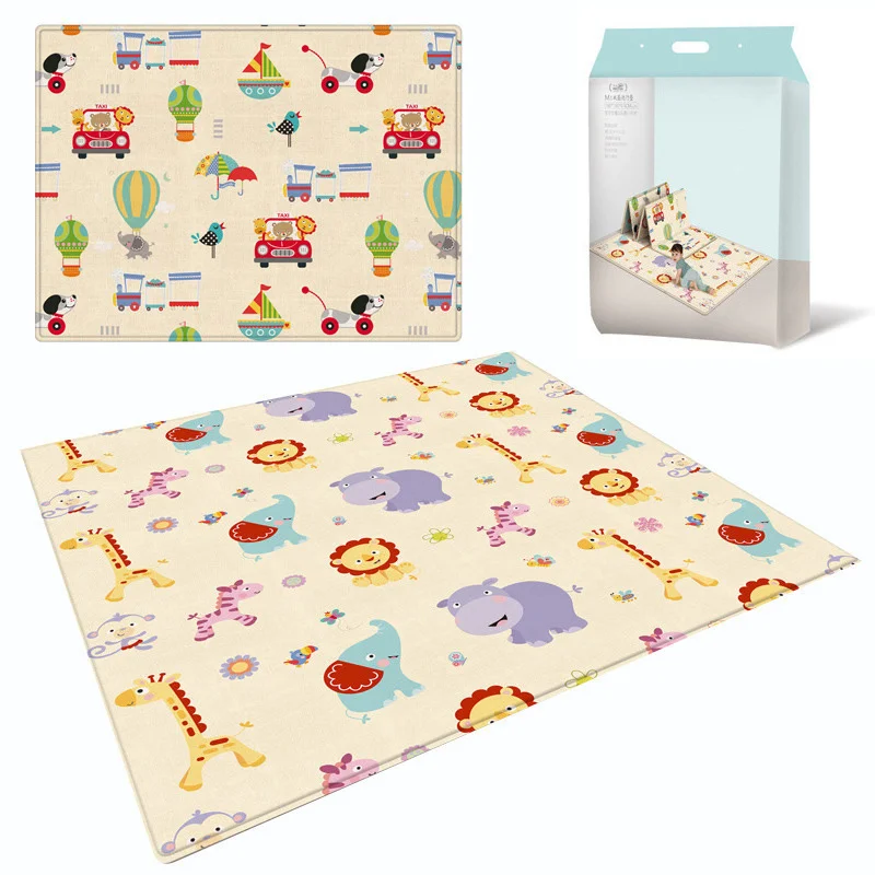 Baby Playmat XPE Foam edukacyjne maty dla dzieci zabawki dla dzieci Cartoon Bebe podkładka do pełzania wodoodporny dywan dla dzieci mata dla dzieci