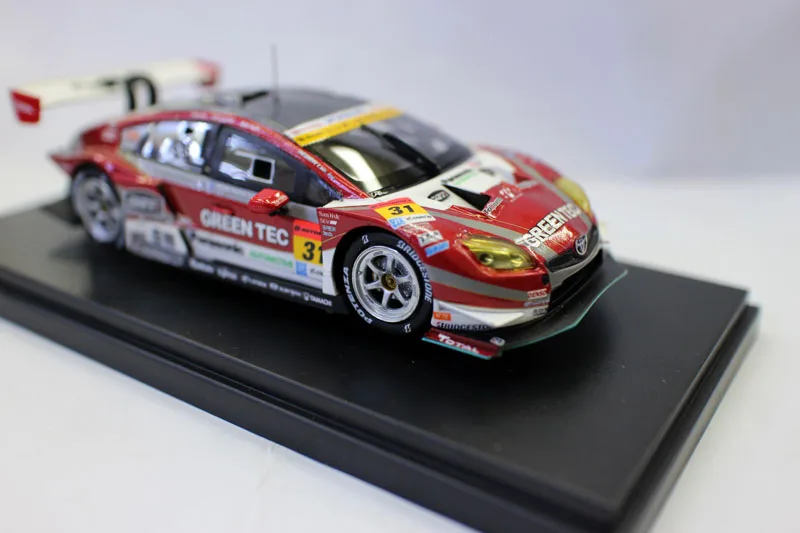Ebbro 1/43 Scale Super GT 2015 Series Prius apr GT300 Rd.8 Motegi Winner Racing car model for collecton Resin