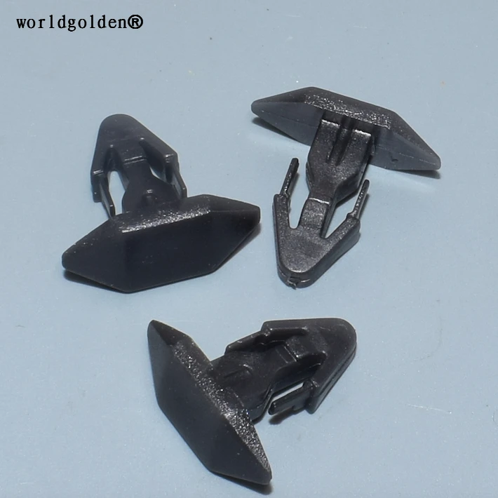 worldgolden 100pcs auto fasteners Retaining Clip for Honda#91515-SR3-000(91515SR3000)