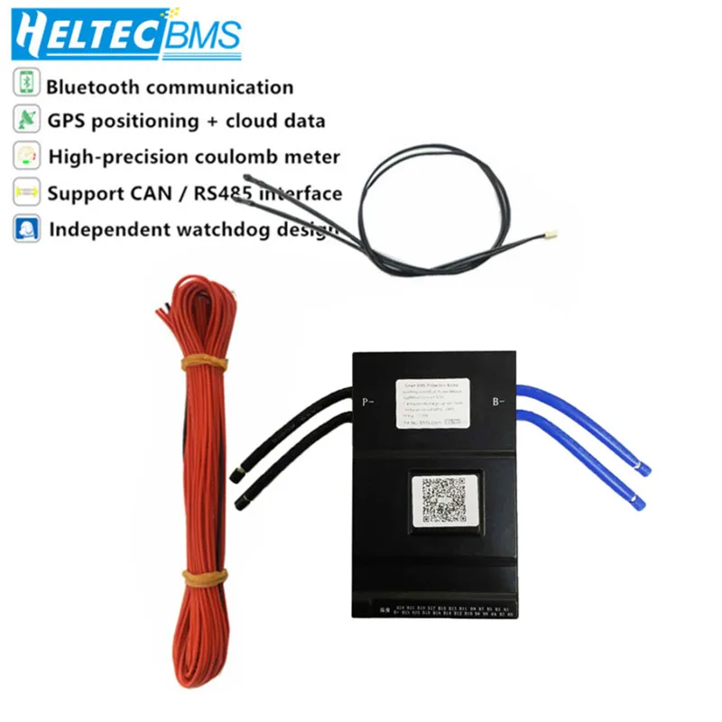 

20S 100A Smart BMS wIth 0.6A Active Balance Battery Protection Board 14S ~ 20S 100A Phone APP Lifepo4 li-ion 16S 20S