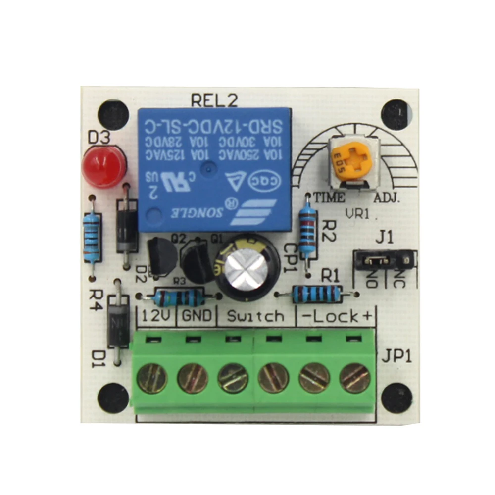 Power Supply Time Delay Module for Magnetic lock electric lock Access Control power board for access control