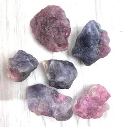 1 pz Naturale Rosa Tormalina Cristalli Grezzi Quarzo Grezzo Cristallo di Roccia Guarigione Minerale Unicorno Pietra Pegmatite Lepidolite Pietra Preziosa