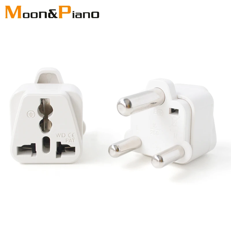 Reino unido/eua/ue/au para grande áfrica do sul viagem adaptador de energia tomada para a índia nepal sri lanka cidade do cabo bahrein gana