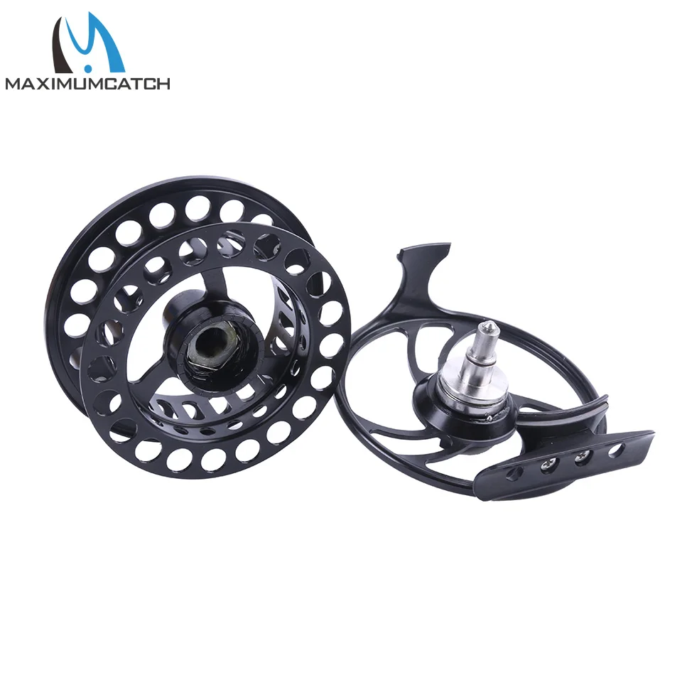 Maximumcatch Fly Fishing Reel Super Price CNC Machine Cut 2-10WT Fishing Reel Large Arbor Fly Reel