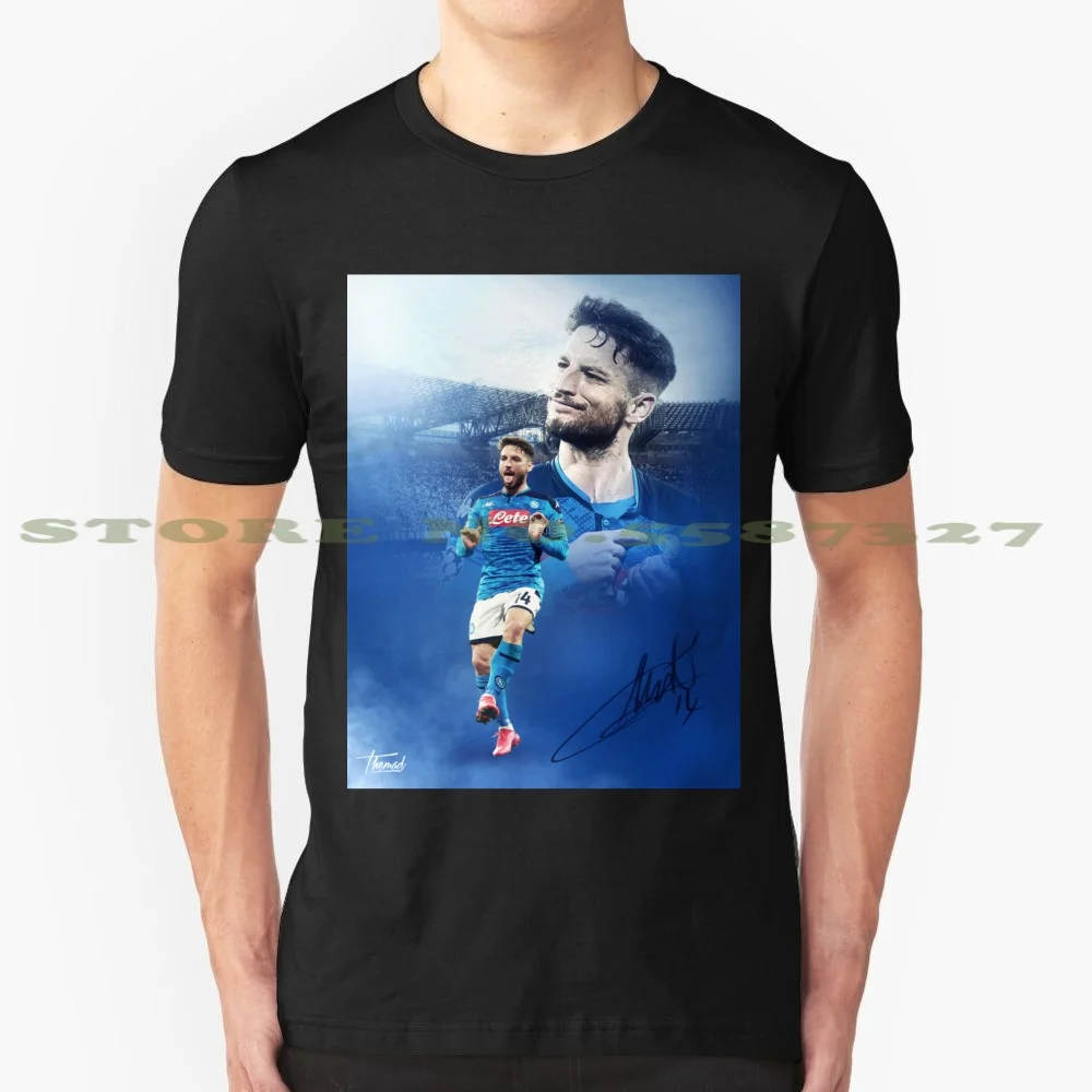 Крутая дизайнерская модная футболка Ciro / Il Ritorno (с автографом), крутая футболка Ciro Mertens для сухих товаров, Неаполь Campioni Ditalia Coppa