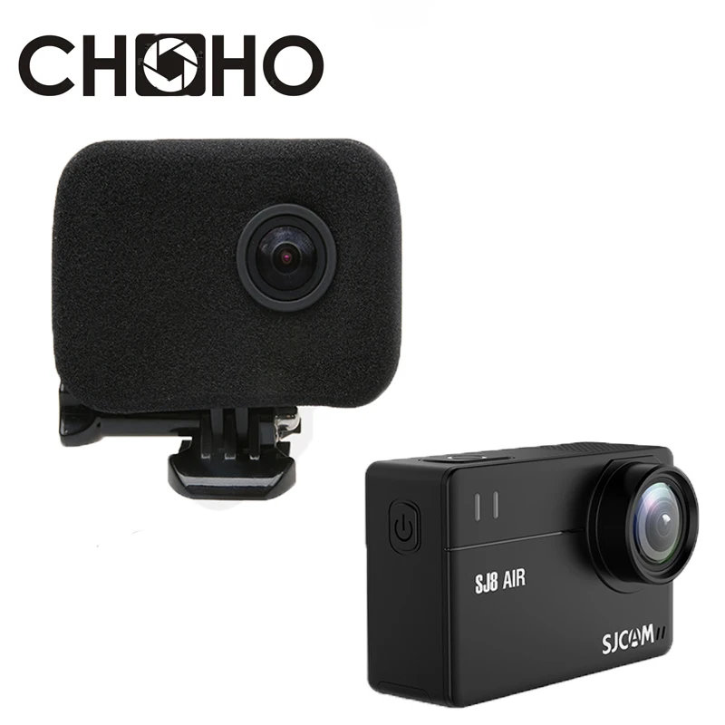 SJ8 szyba przednia gąbka WindSlayer pianka pianka nagrywania pokrywa wiatr Case dla SJCAM SJ8 sj8Plus SJ8Pro SJ8Air akcesoria
