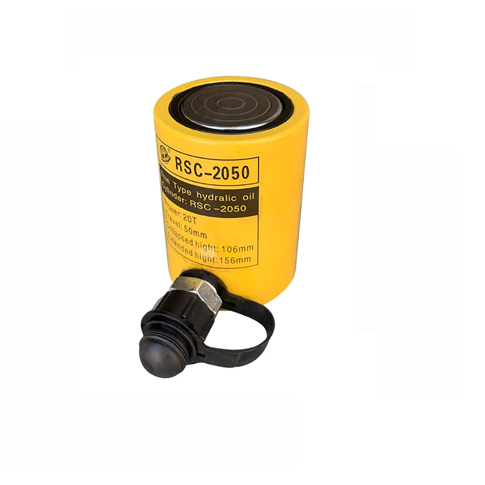 Imagem -04 - Cilindro Industrial do Óleo Hidráulico tipo Curto Desconexão-tipo Jack 10t 20t 30t 50t 100t Curso 50 mm