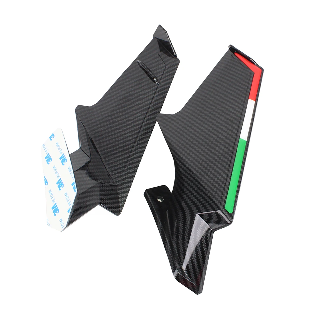 Motorcycle Wind Wing Flow Front Fairing Side Spoiler Winglets For Ducati Streetfighter V4 V4S 848 1098 1098S SPORT 1000 GT1000