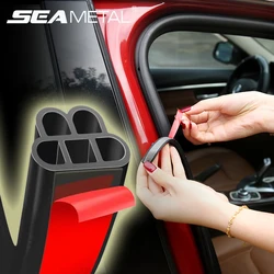 SEAMETAL Car Seal Strip Auto Rubber Sealing Strips Universal Car Door Trunk Hood Edge Strip Noise Insulation for Car Sealant