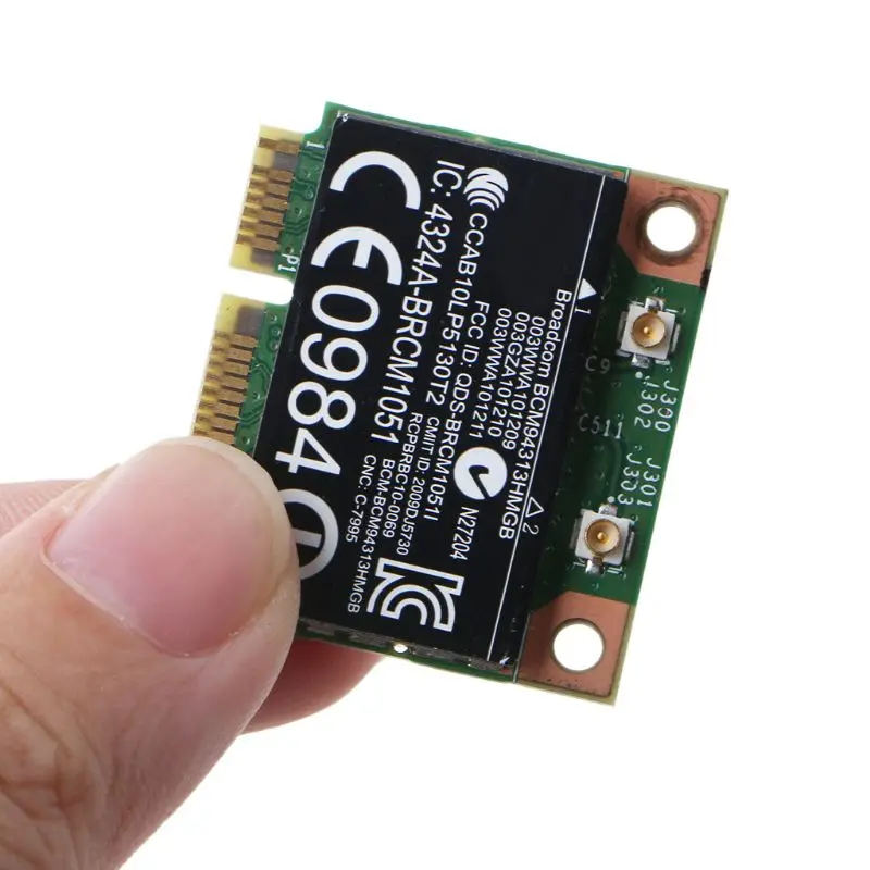 Dla Broadcom BCM94313HMGB Wifi Bluetooth4.0 pół Mini karta bezprzewodowa PCI-E dla-HP Q81F