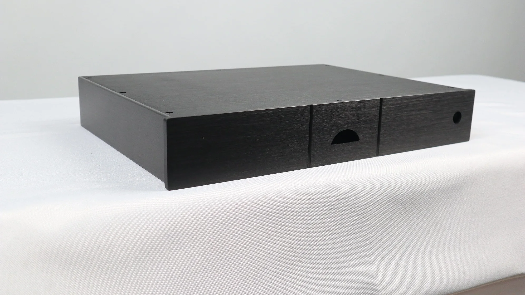 Naim Ordinary Edition Aluminum Preamplifier Chassis DAC Decoder Power Amplifier Case NAP150 NAP200 Box Size W430*H70*D308mm