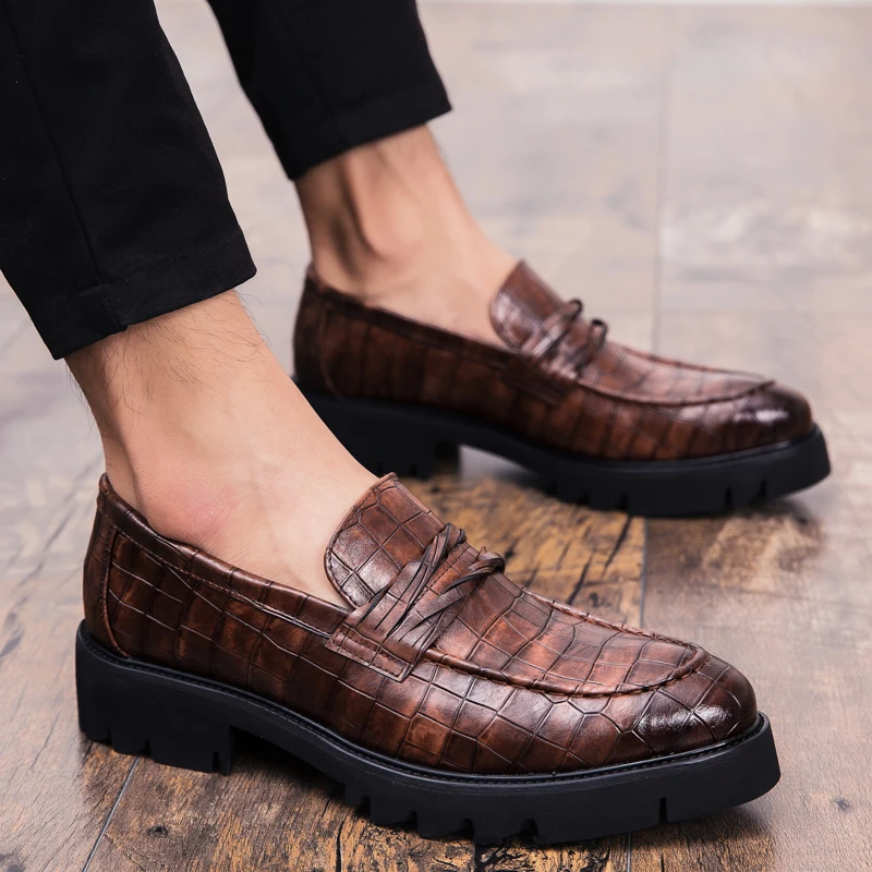 Hot Sale Genuine Leather Men Shoes Casual Tassel Loafers Moccasins High Quality Shoes Male Driving Footwear 2020 New Zapatos I