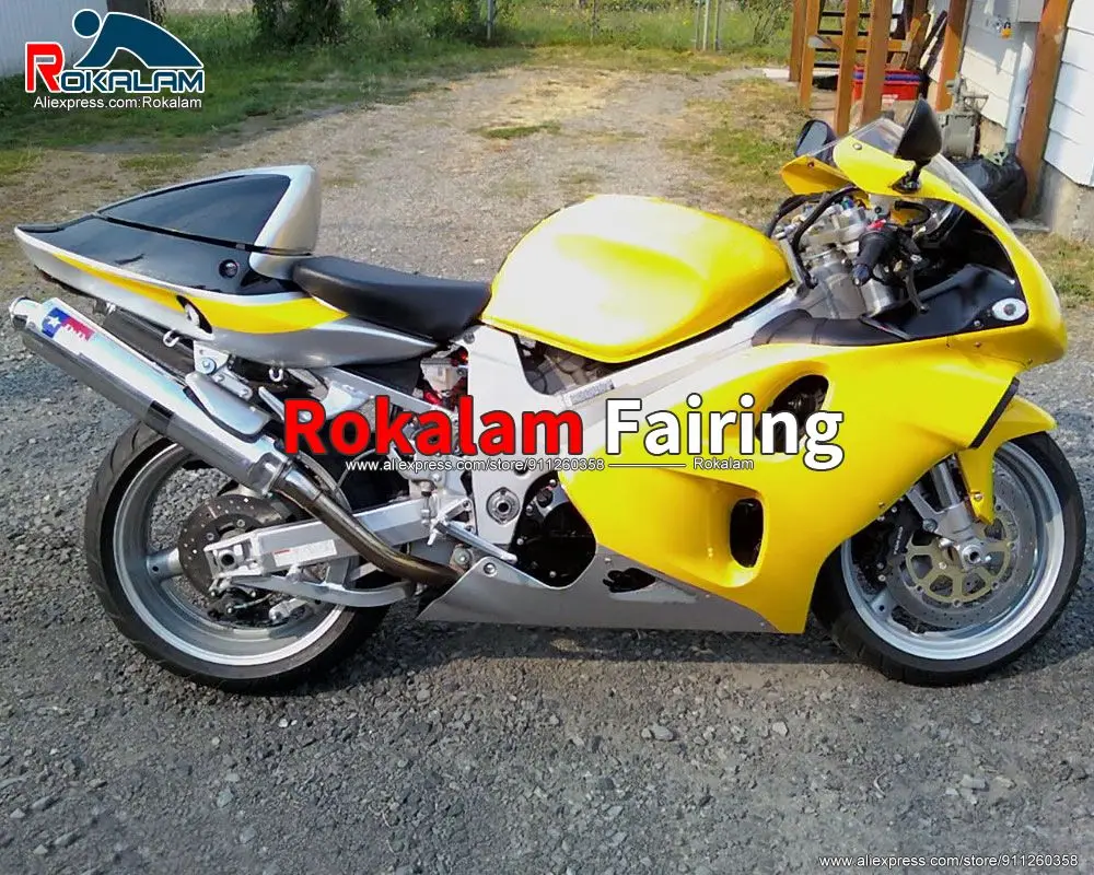 

Aftermarket ABS Plastic Set For Suzuki TL1000R 1998 1999 2000 2001 2002 2003 Yellow Black Motorbike Fairings (Injection Molding)