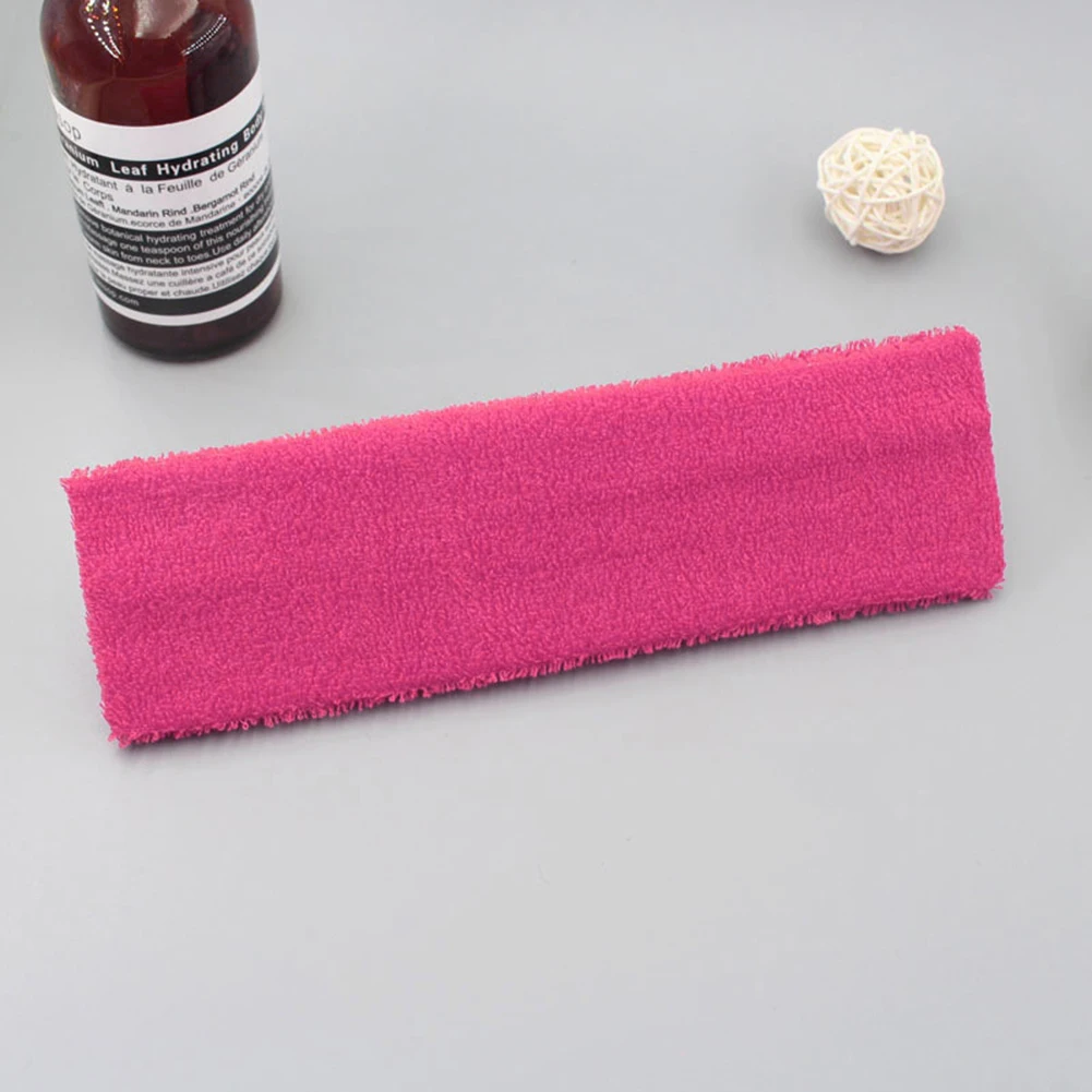 Fashion Women Sports Sweat Sweatband Headband Adult Solid Yoga Gym Stretch Head Men Hair Band for woman