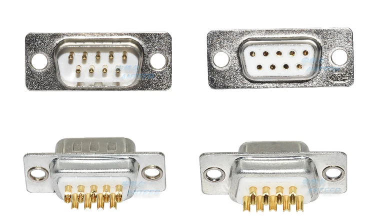 High quality VGA projector display 9P 25pin DB25 DB9 15 pin DB15 welding plug pure copper gold plated 5U connector solid core