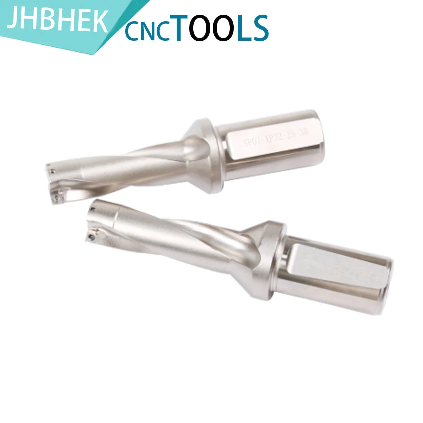 WC C40 40.5MM - 50MM U Drilling Shallow Hole indexable insert drills 2D 3D 4D 5D Fast Drill Bit 36.5mm CNC For WCMX Type Inserts