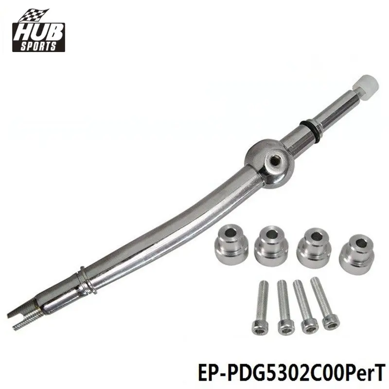 -Performance Short Throw Shifter Fits For Mini Cooper 02-03 5/6 speed Silver Light Stainless Steel Jdm HU-PDG5302C00PerT