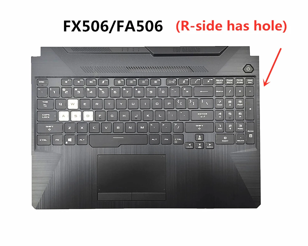 Laptop/Notebook US/UK/RU/SP Backlight Keyboard Shell/Cover/Case For Asus TUF Gaming 8 A15 F15 FX506 FX506H FA506 FA506II FA506IU