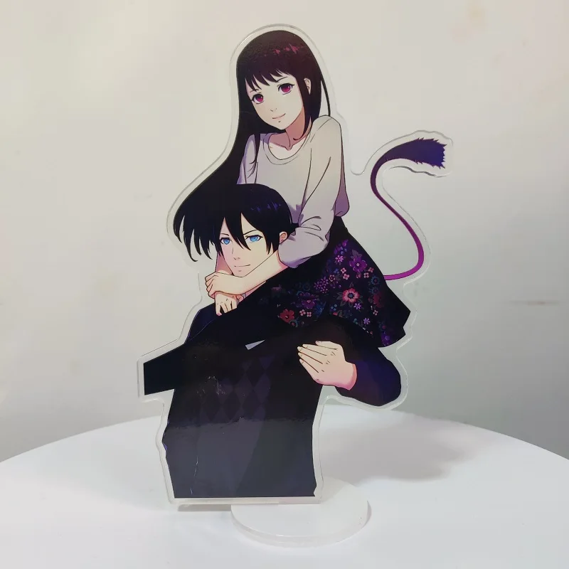 Noragami Cartoon Figure Acrylic Stands Model Double Sided Standing Sign Desktop Decor Xmas Gift Hot Sale Anime Fans Collection