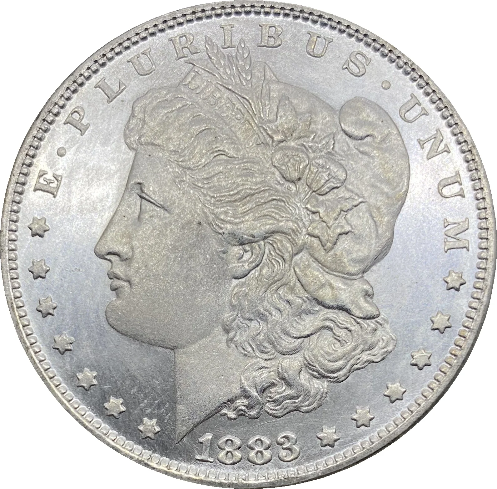 

United States 1883 Morgan One Dollar US Coin Cupronickel Plated Silver Morgan Silver Dollor Coins