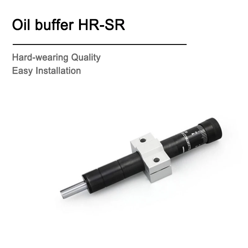 

1PC HR15/HR30/HR60/HR80/HR100 Pneumatic Adjustable hydraulic speed stabilizer anti-collision oil pressure damper