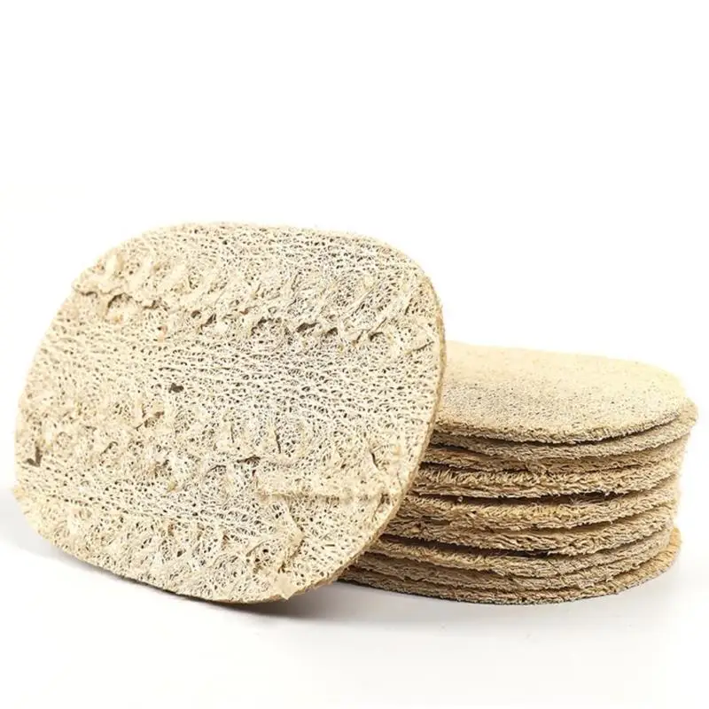 Natural Loofah Sponge Bath Shower Body Exfoliator Pads Bathing Massage Sponge