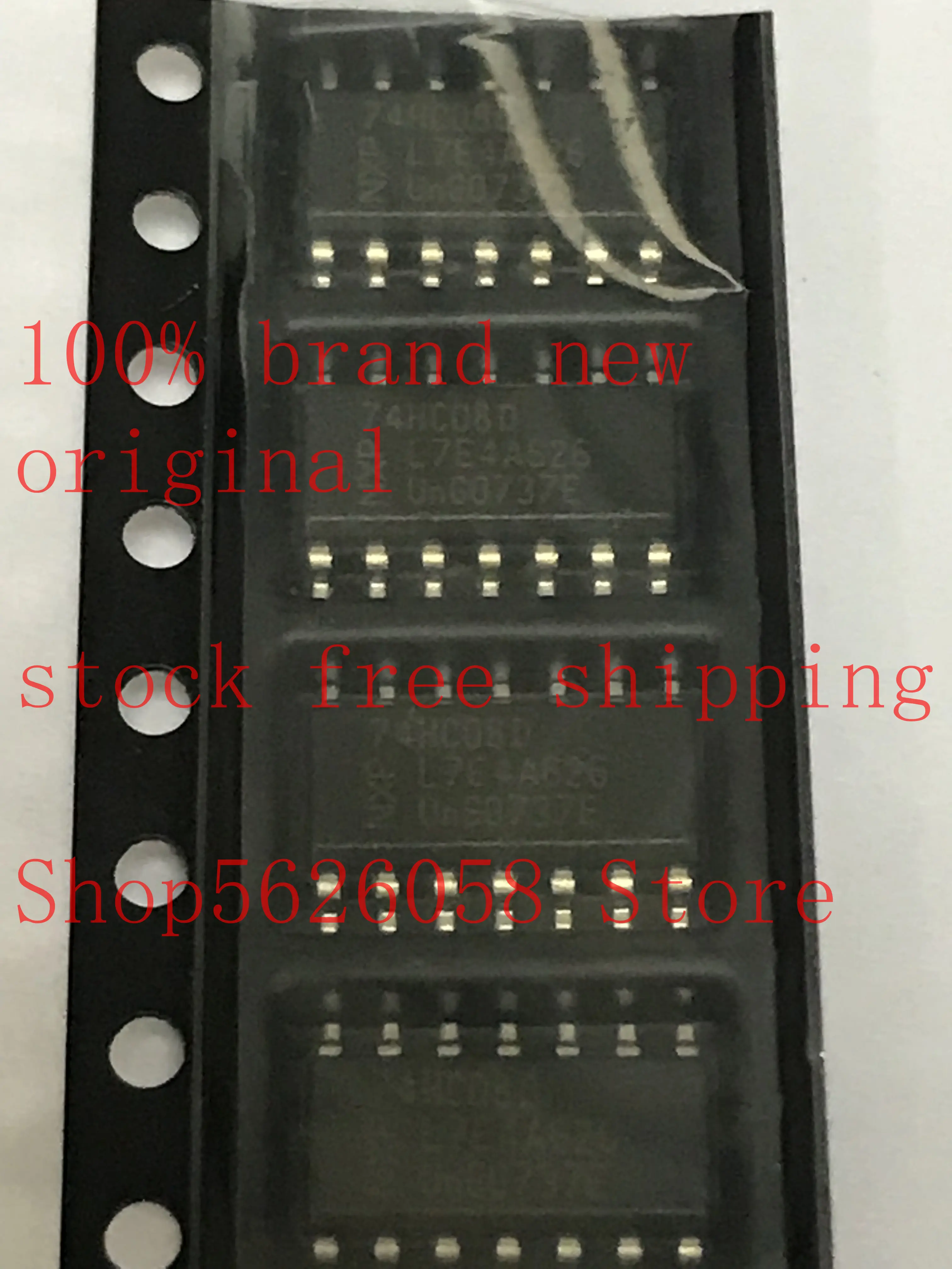 10PCS/LOT 74HC08D SOP-14 100% new original electronic components chips