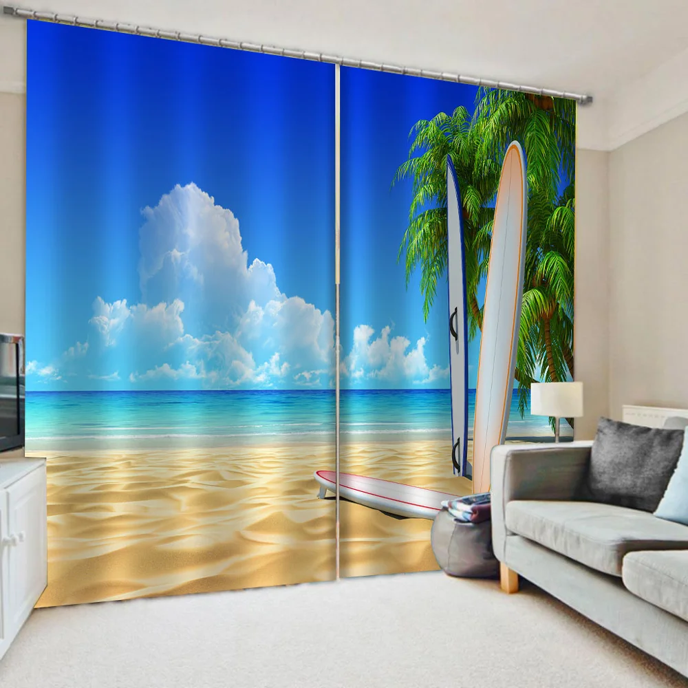 

New custom children's room cute cartoon boy girl bedroom cartoon kids curtains 3d Decoration curtains