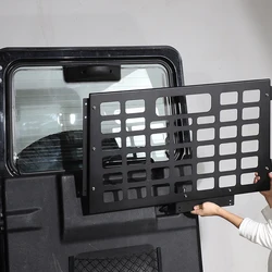 For Land Rover Defender 2004-22 Car Tail Door Racks Storage Bag Shelf Tailgate Luggage Carrier Supports Alloy Modification Parts