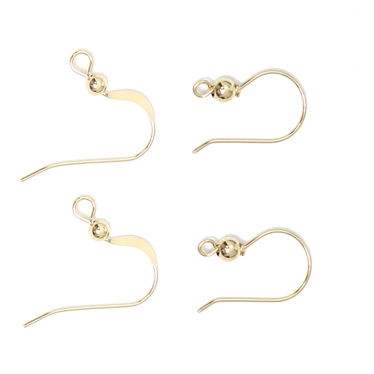 

Beadsnice ID39870smt4 Gold Filled Earwires Ear Fishhook French Earring Hooks Finding Jewelry Making Supply