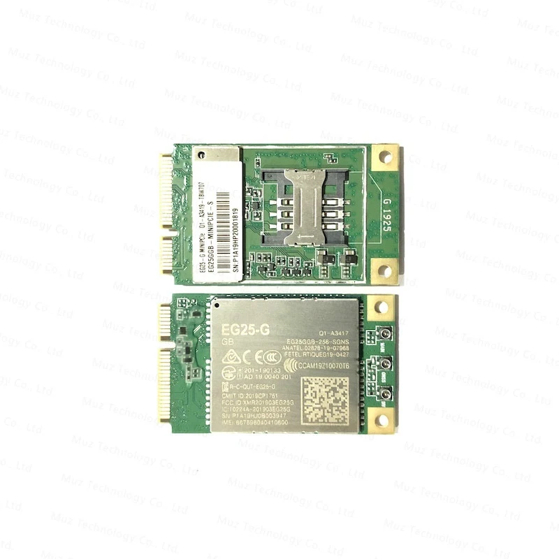 Quectel EG25-G 4G Sim Module Categorie 4 Module 4G Smart Module Mini Pcie Lte Worldwid LTE-FDD: b1/B2/B3/B4//B18/B19/B20/B25/B26