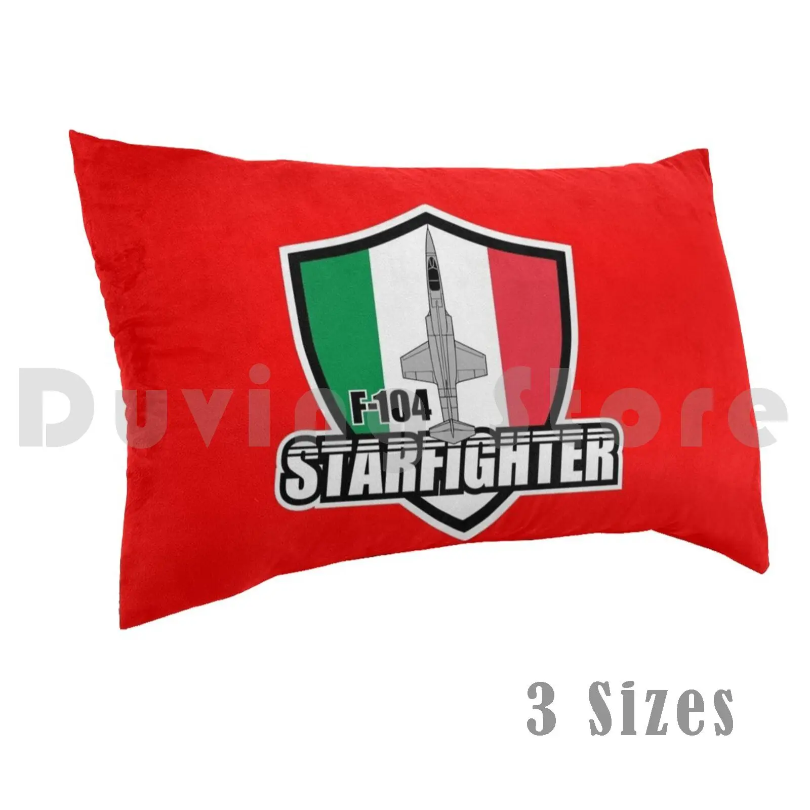 Italian F-104 StarfighterPillow case Italian Air Force Militare Fighter Jet F104 F 104