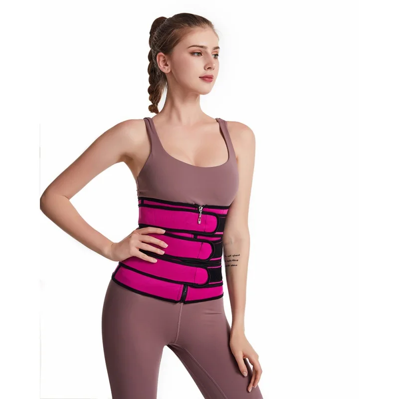 Women Waist Trainer TrimmerAdjustable Waist Back Support Sweat Utility Belt For Sport Gym Fitness Weightlifting Tummy Slim Belts