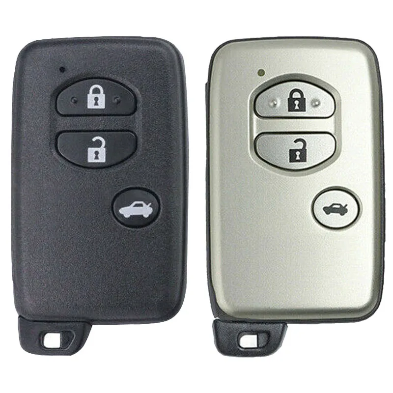 

Keyecu 271451-0310 3 Buttons 312MHz 4D67 Chip Smart Remote Car Key Fob for Toyota Camry Crown Mark X Majesta