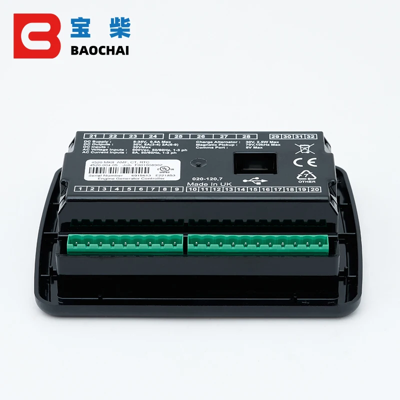 Fast Delivery DSE4520 MKII Original AMF Diesel Generator Controller Panel Auto Mains Control Module Copy 4520 For Generator Part