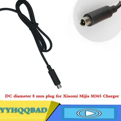 42V 2A şarj cihazı çıkış hattı DC 8mm Xiaomi Mijia M365 elektrikli Scooter şarj cihazı aksesuarları