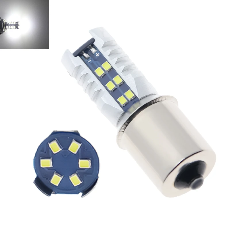 

10pcs Canbus 1156 S25 BA15S P21W LED 30-SMD 1200LM 12V/24V Car LED Turn Signal Reverse Brake Light Bulb BAU15S PY21W Lens LED