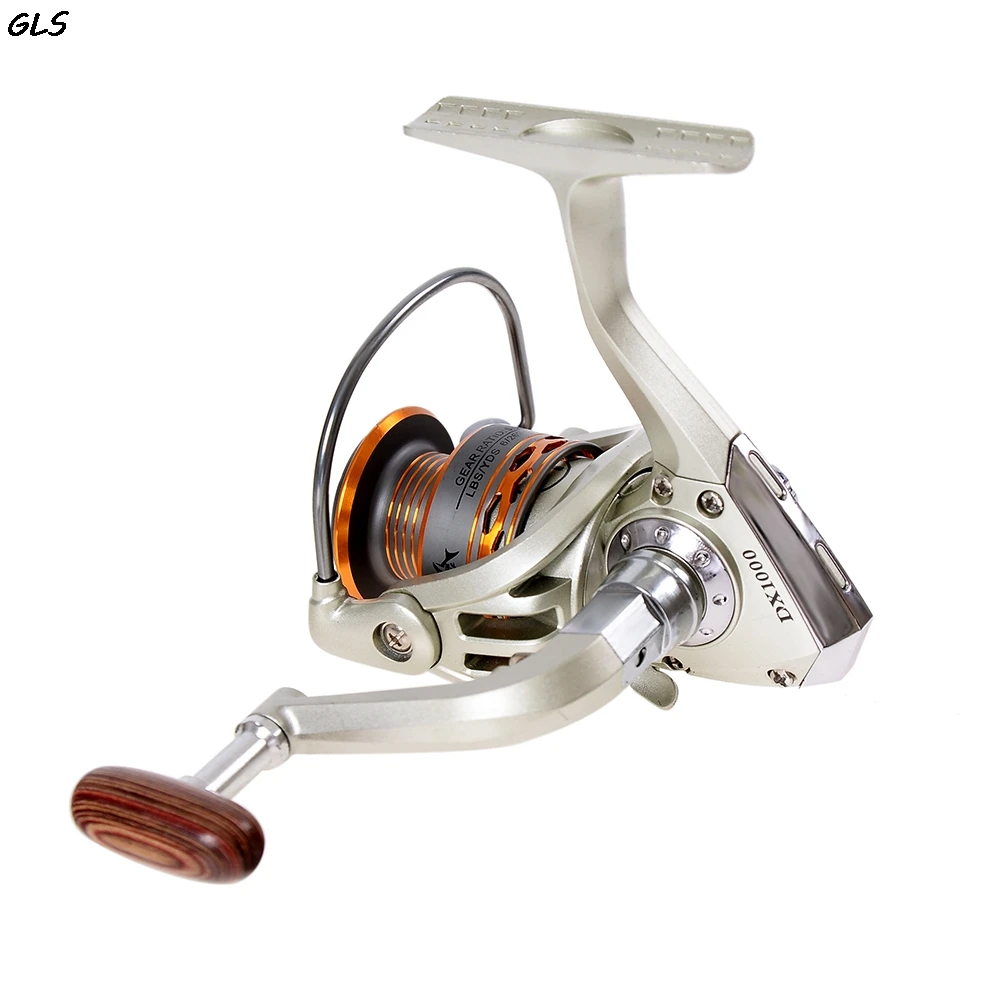 Spinning Fishing Reel 5.5:1 Metal Spinning Fishing Reels Fishing Accessories Tool Fishing Wheel 13BB DX1000-7000