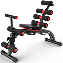 Allenatore addominale Sit Up panca Abs e Core sedia per esercizi con maniglie a rulli in schiuma, macchina per allenamento Fitness